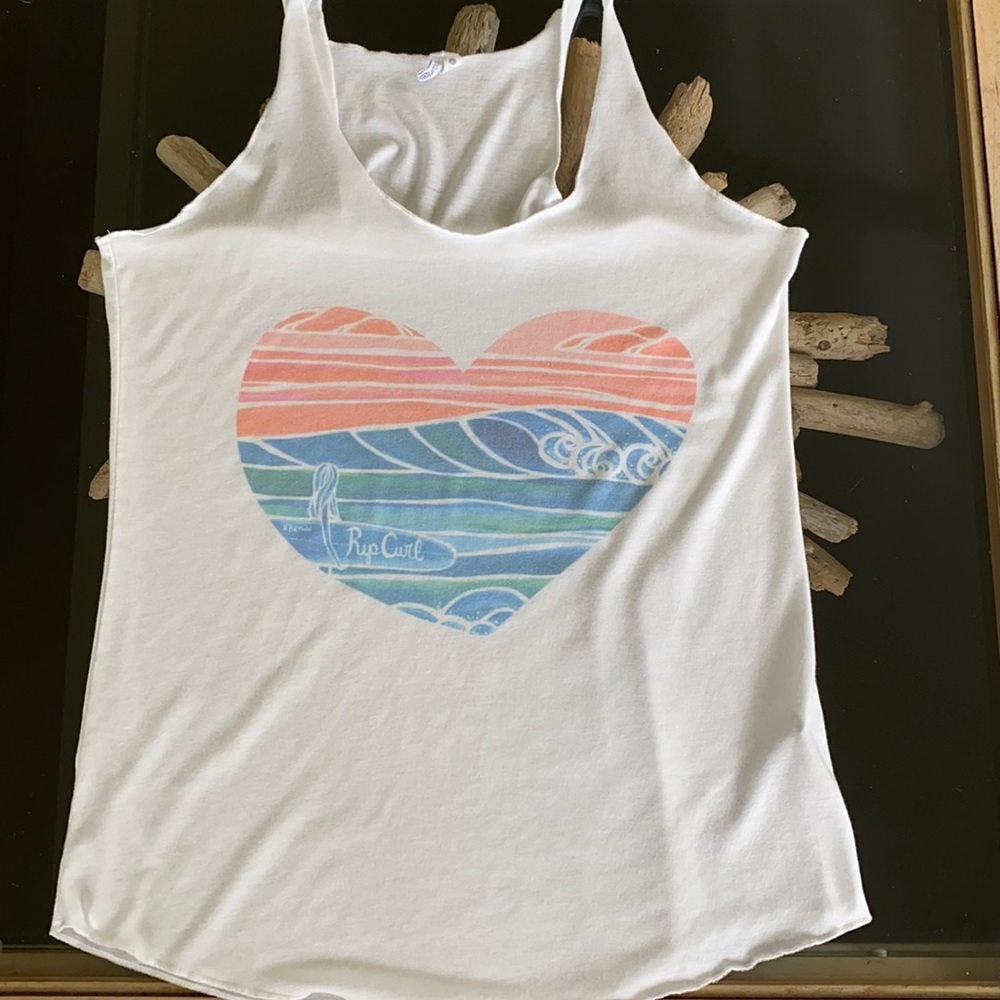 Rip Curl Heather Brown Tank size L